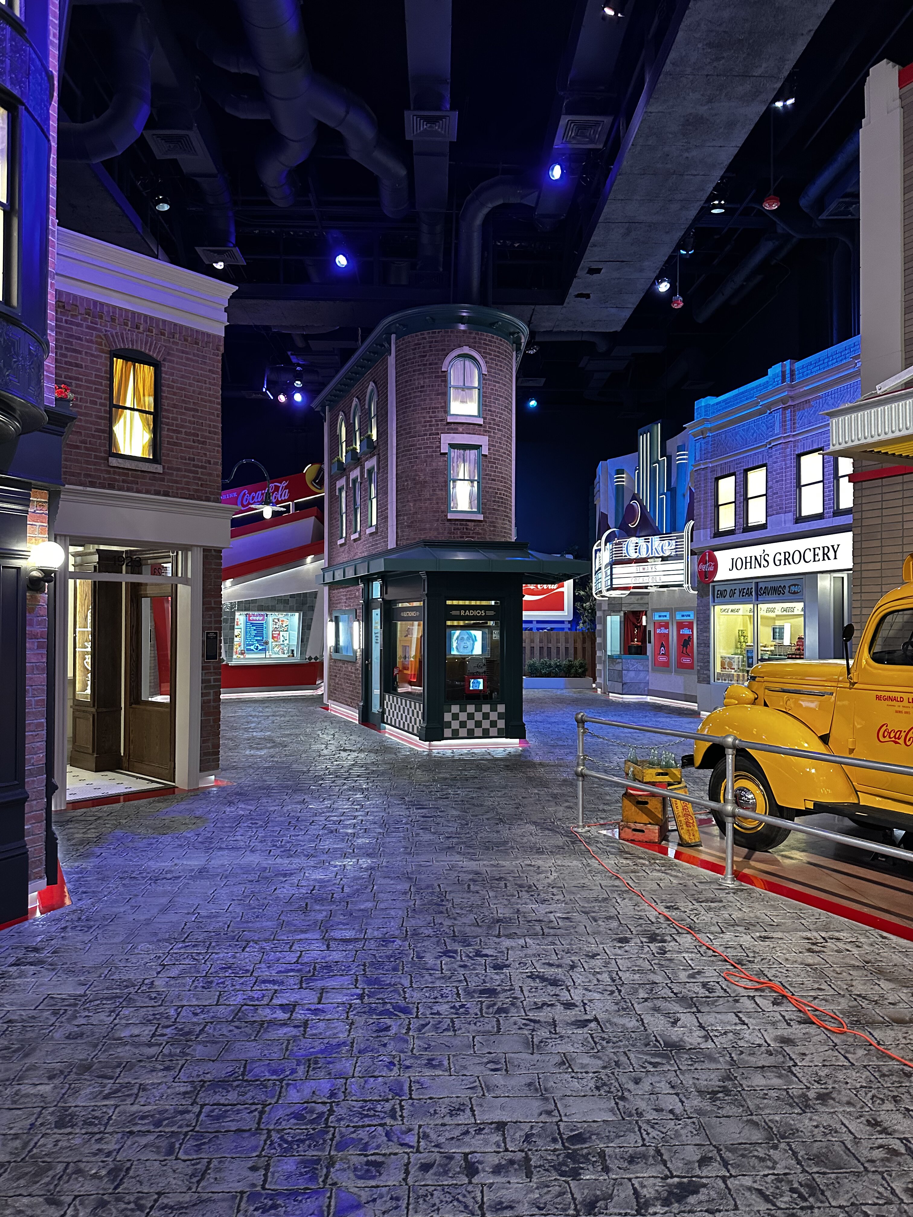 World of Coca-Cola commercial lobby by Alpen Construction